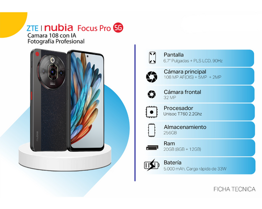 ZTE nubia Focus Pro 5G