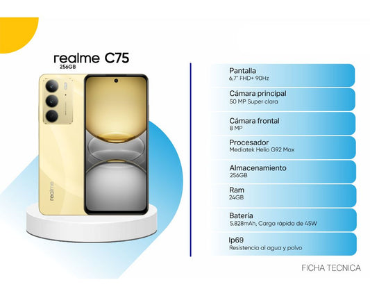 realme C75