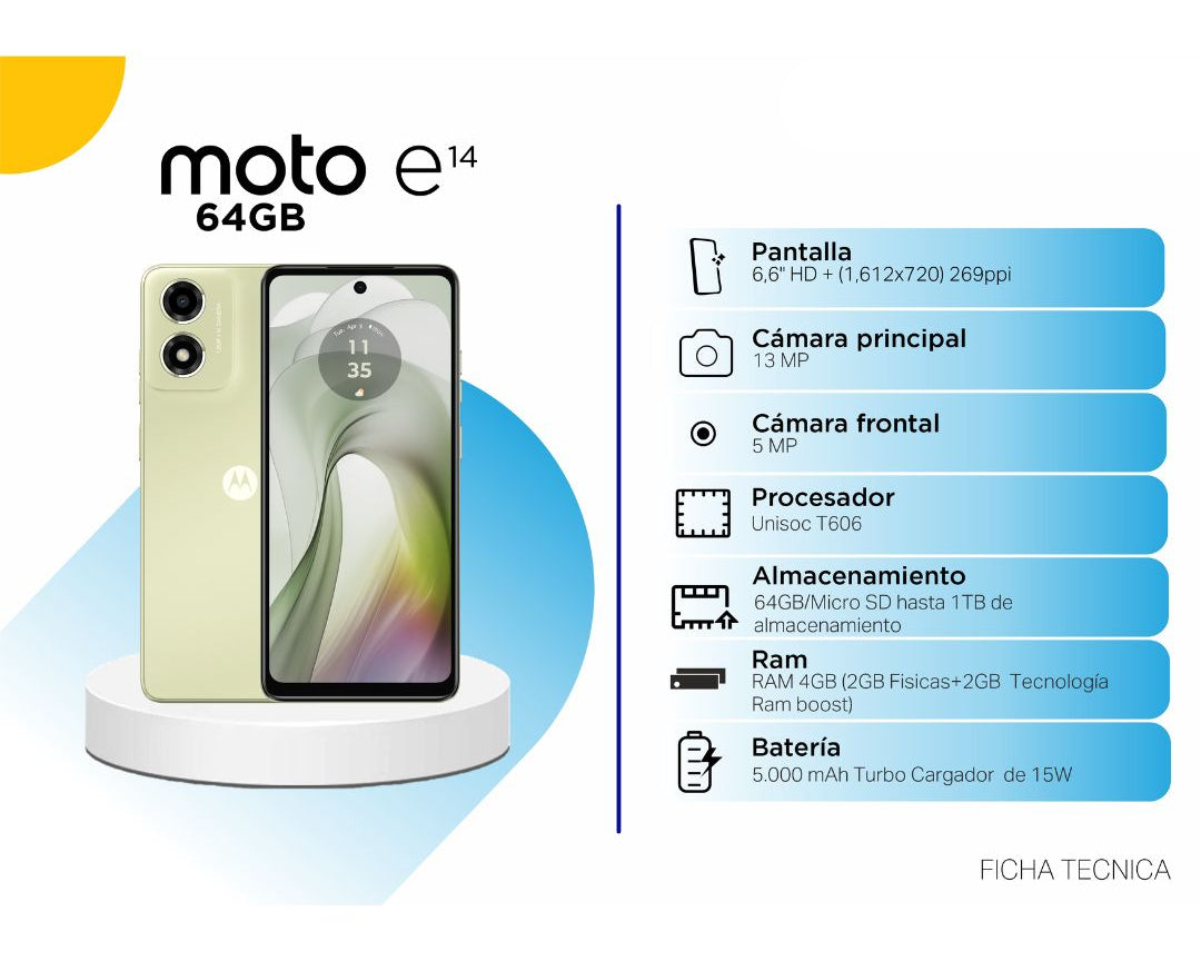 MOTOROLA moto e14
