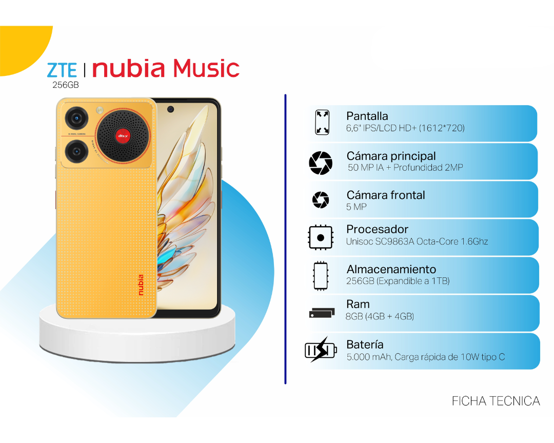 ZTE nubia Music